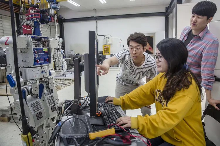 Universidades: criada em 1971, o Instituto Avançado de Ciência e Tecnologia da Coreia (Kaist) está em 4º no ranking (Jonas Gratzer/Getty Images)