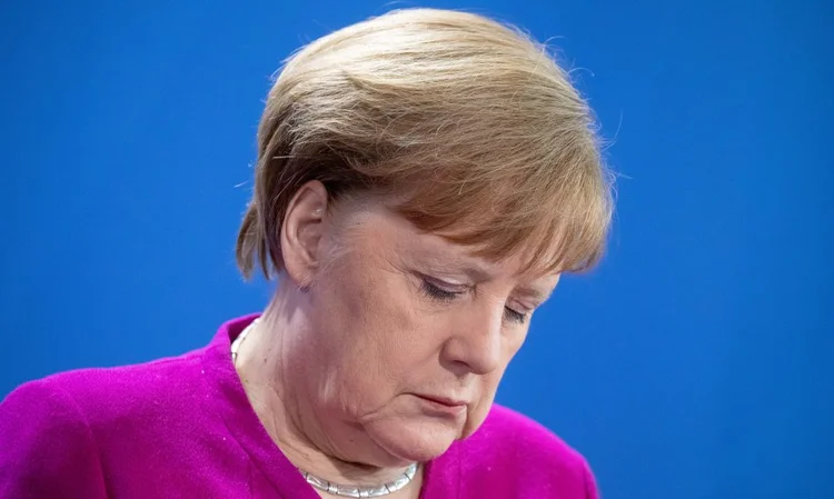 Angela Merkel: Alemanha vive na expectativa de ter fechado com baixo crescimento o ano de 2019 (picture alliance/Getty Images)