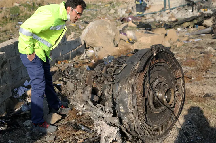 Irã: caixa-preta do avião ucraniano será aberta nesta sexta-feira (10) (Fatemeh Bahrami/Getty Images)