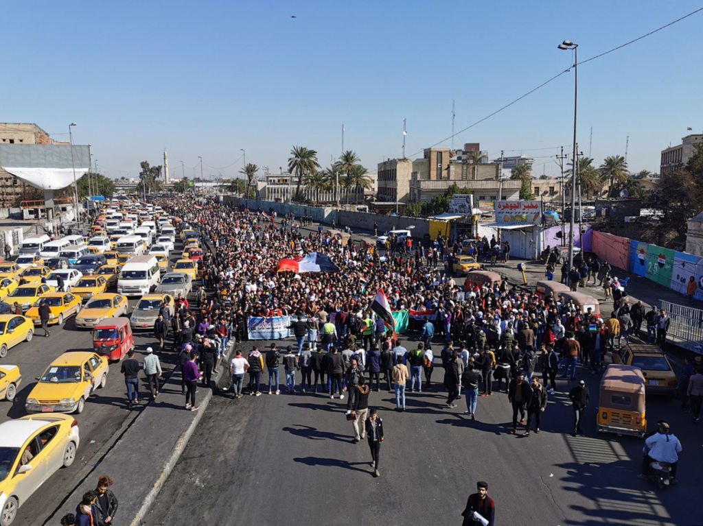 Doze mortes são registradas em protestos do fim de semana no Iraque