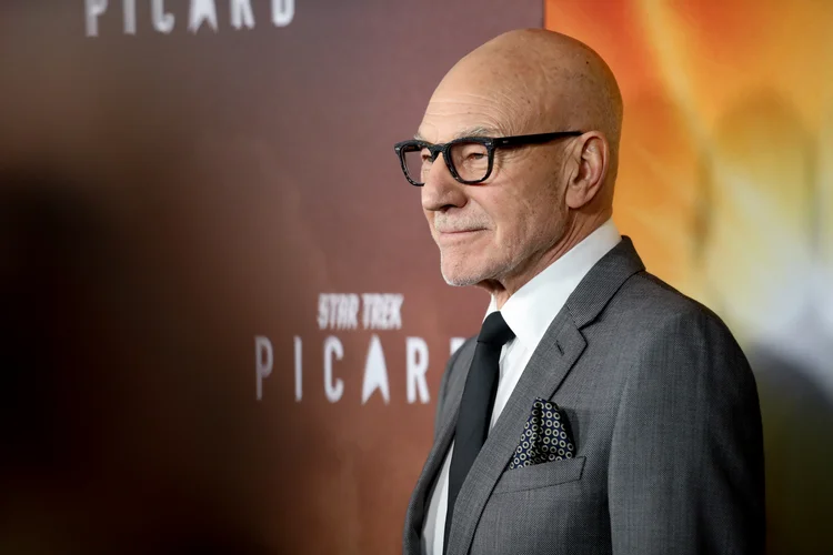 Patrick Stewart: série estreia em 23 de janeiro na CBS e na Amazon Prime (Rich Fury/Getty Images)