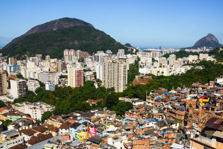 Rio: Brasil passa por uma escalada na desigualdade desde o começo de 2015 (Cesar Okada/Getty Images)