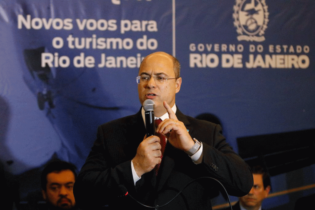 Wilson Witzel: governador do RJ entrou com nova medida judicial no STF (Fernando Frazão/Agência Brasil)
