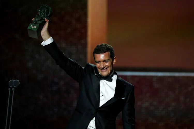 Antonio Banderas: ator de Dor e Glória, venceu o prêmio Goya de melhor ator (Jon Nazca/Reuters)