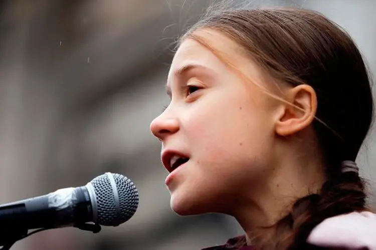 Greta Thunberg: (Pierre Albouy/Reuters)