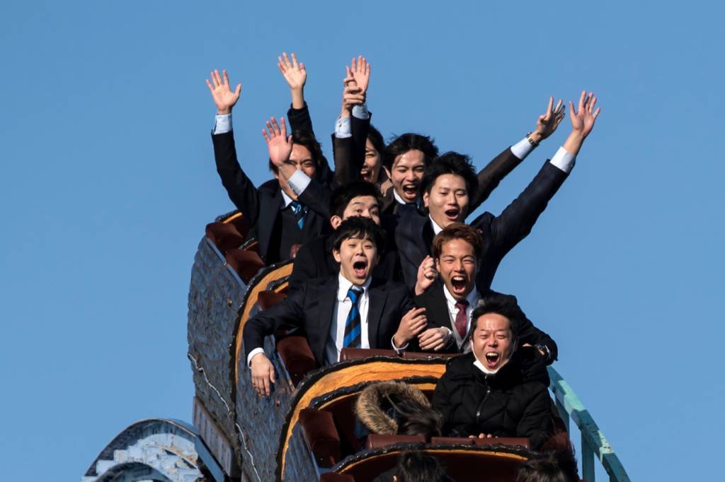 No Japão, muitos homens usam licença-paternidade para diversão