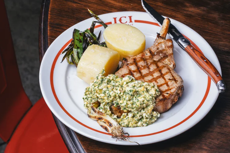 Prato da Ici Brasserie (Bruno Geraldi/Divulgação)