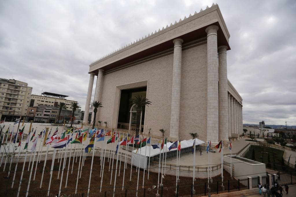 Templo de Salomão, em São Paulo: lideranças religiosas conseguiram aprovar, no fim do ano passado, ampliação da isenção na cidade (Reuters/Nacho Doce)