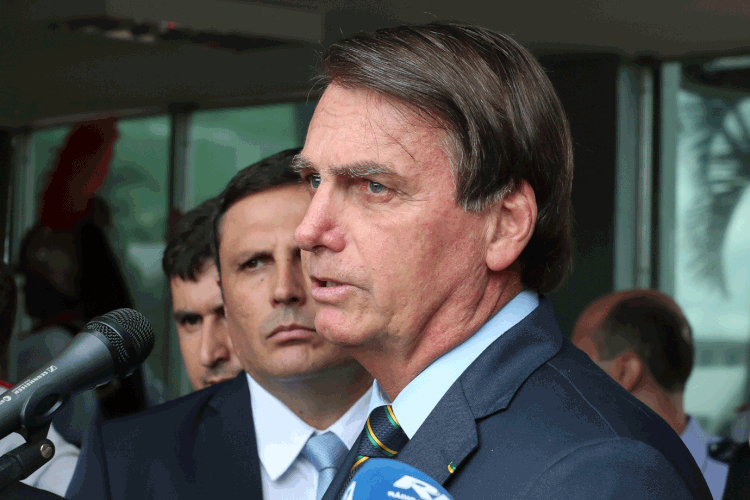 Jair Bolsonaro: presidente avançou com o projeto, apesar de reclamações de ambientalistas (Marcos Corrêa/PR/Flickr)