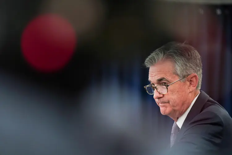 Jerome Powell: presidente do Federal Reserve (Sarah Silbiger/Reuters)