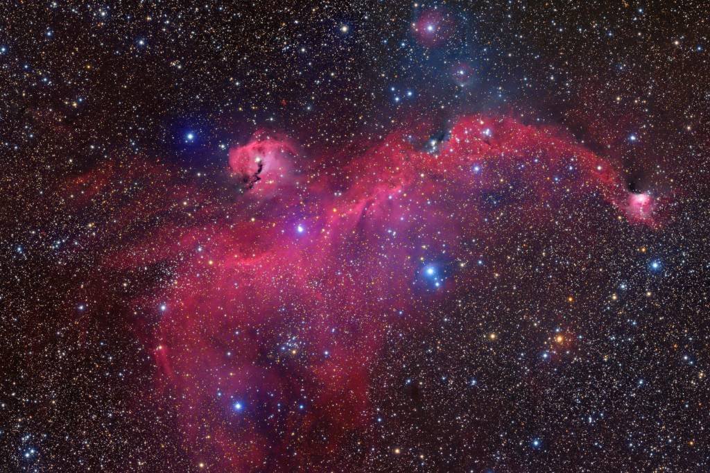 Estudo explica como se formou a nebulosa da Gaivota