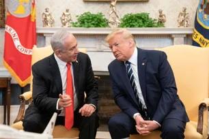 Imagem referente à matéria: Trump convida Netanyahu para visitar Casa Branca