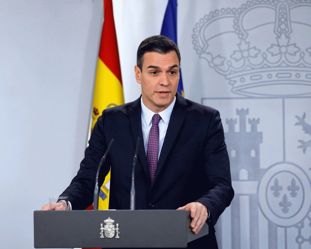 Primeiro-ministro da Espanha, Pedro Sanchez
