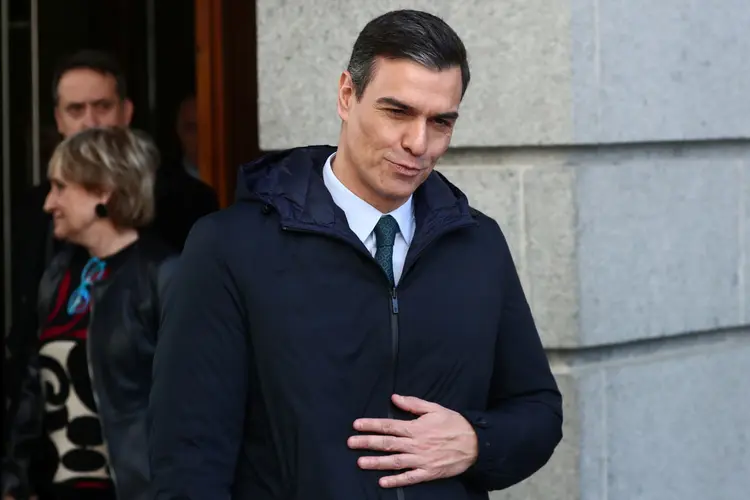 Pedro Sánchez: a renovação do político no poder encerrará a paralisia que começou com as eleições de abril (Sergio Perez/Reuters)