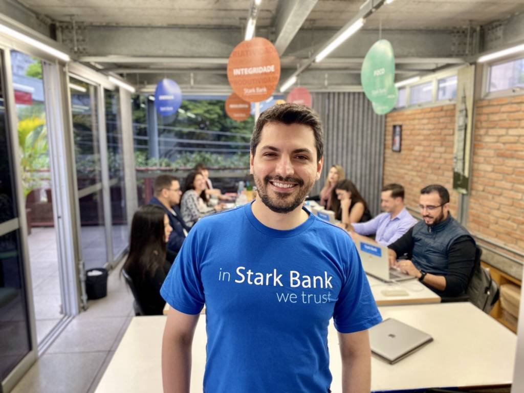 Rafael Stark, CEO da Stark Bank: negócio focado em médias empresas e startups do Brasil (Stark Bank/Divulgação)