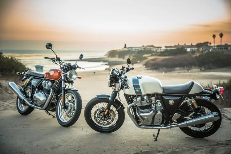 Interceptor 650 e Continental GT 650: arte de uma estratégia global de atingir um público mais exigente e de maior poder aquisitivo (Divulgação/Divulgação)