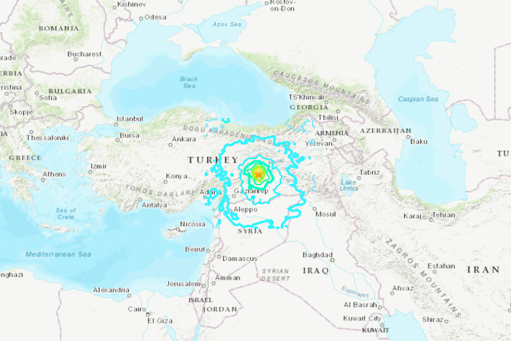Terremoto de 6,8 graus atinge a Turquia