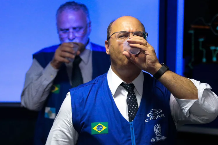 Wwitzel: a água fornecida no Rio tem forte cheiro e aparência turva desde o final de 2019 (Tomaz Silva/Agência Brasil)