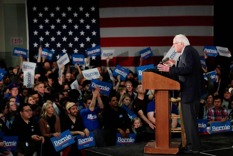 Bernie Sanders: vitória em Nevada começou a ser construída em New Hampshire (Mike Segar/Reuters)