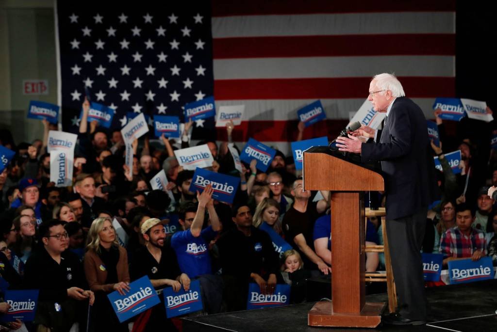 Bernie Sanders vence com folga prévias Democratas em Nevada, nos EUA