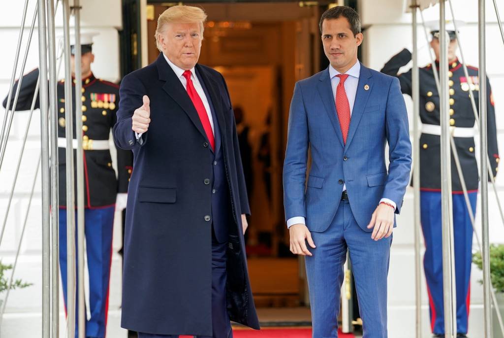 Trump e Guaidó se reúnem na Casa Branca