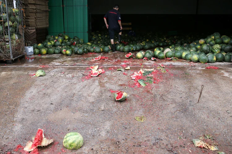 Chuvas em São Paulo: chuvas causaram alagamentos e diversas vias ficaram interditadas (Rahel Patrasso/Reuters)