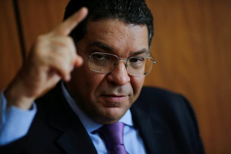 Secretário do Tesouro, Mansueto Almeida, durante entrevista à Reuters em Brasília. 13/02/2020 (Adriano Machado/Reuters)