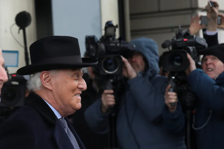 EUA: Roger Stone foi condenado a 40 meses de prisão (Leah Millis/Reuters)