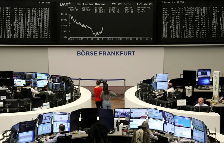 Bolsa de Frankfurt: índice DAX caiu 1,88%, a 12.790 pontos (Staff/Reuters)