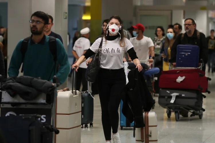Coronavírus: Latam cancela voos diante de baixa demanda (Amanda Perobelli/Reuters)