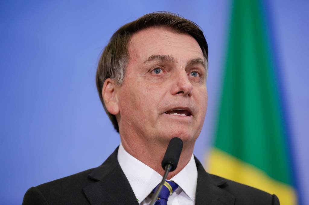 Jair Bolsonaro: presidente também defendeu privatização dos Correios (Foto: Carolina Antunes/PR/Flickr)