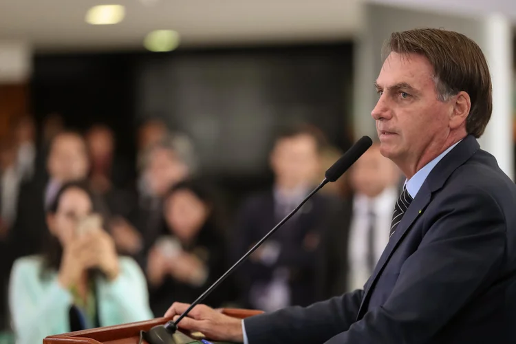 Bolsonaro: "Caixa era verdadeira Arca de Noé", afirmou o presidente (Marcos Corrêa/PR/Flickr)