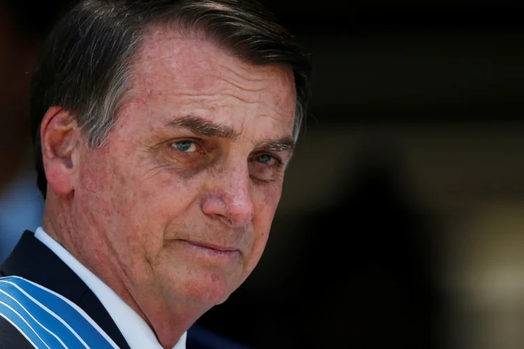 Jair Bolsonaro: presidente da República convocou fiéis para dia de jejum contra a covid-19 (Adriano Machado/Reuters)