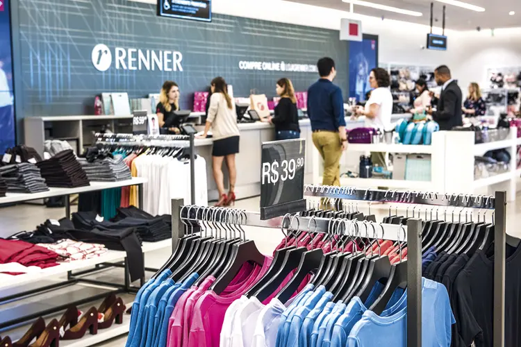 Renner: o maior crédito concedido foi para a rede de moda, que conseguiu R$ 1,3 bilhão (Germano Lüders/Exame)