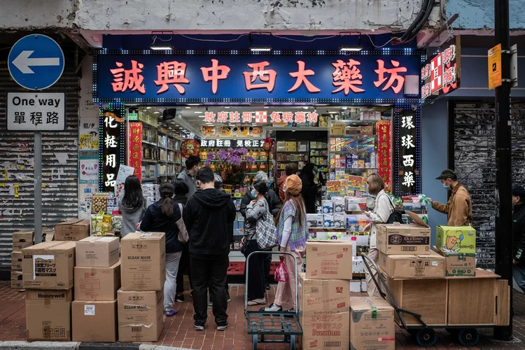 China: país é o epicentro do coronavírus e já registra mais de 20 mil infectados além de mais de 500 mortes (SOPA Images/Getty Images)