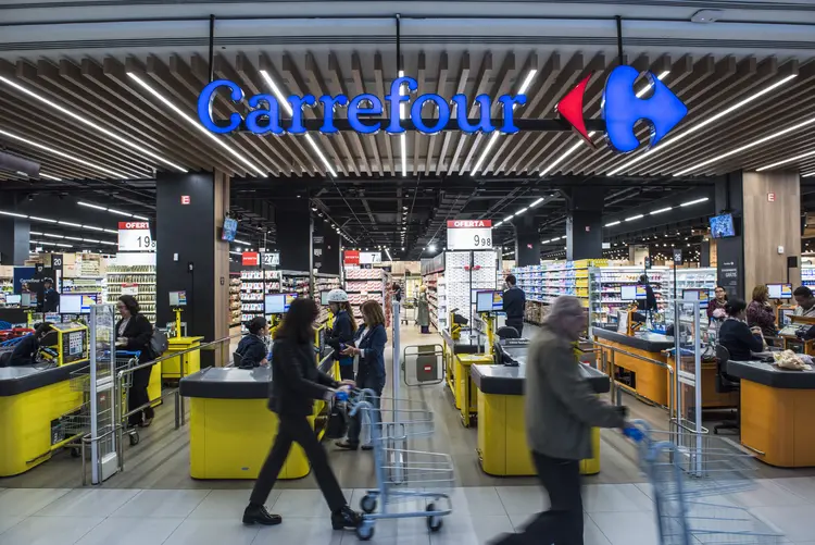 Banco Carrefour: o banco reportou aumento de 21% na receita com cartões Carrefour para 6,9 bilhões de reais (Germano Lüders/Exame)