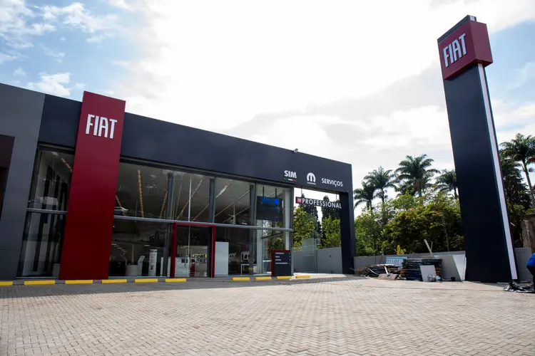 Concessionária Fiat: planos de novos produtos no Brasil (Paulo Bareta/FCA/Divulgação)