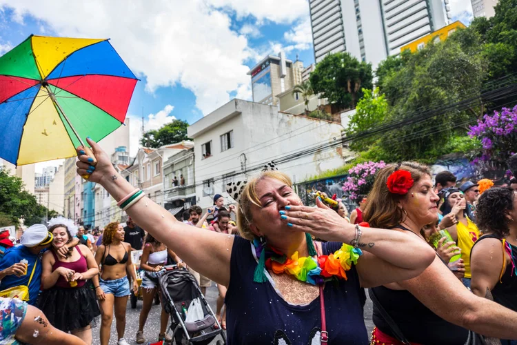 Carnaval em São Paulo: principais blocos de São Paulo e Rio de Janeiro aparecerão destacados no aplicativo (NurPhoto/Getty Images)