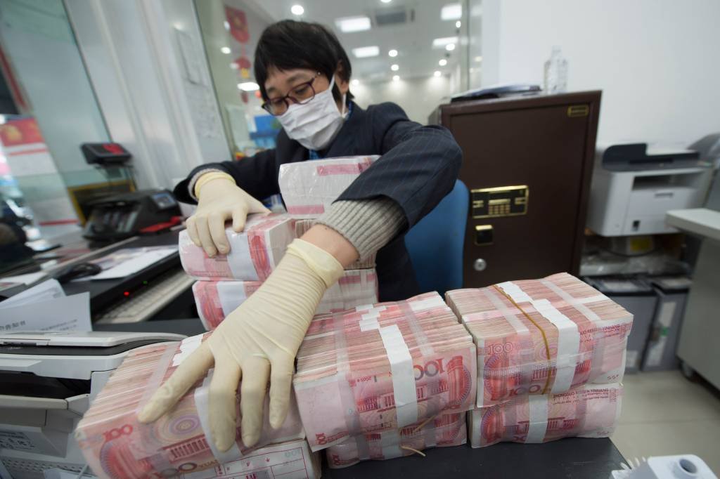 Coronavírus: banco central chinês anunciou novas medidas para tentar conter a propagação do vírus (Barcroft Media / Colaborador/Getty Images)