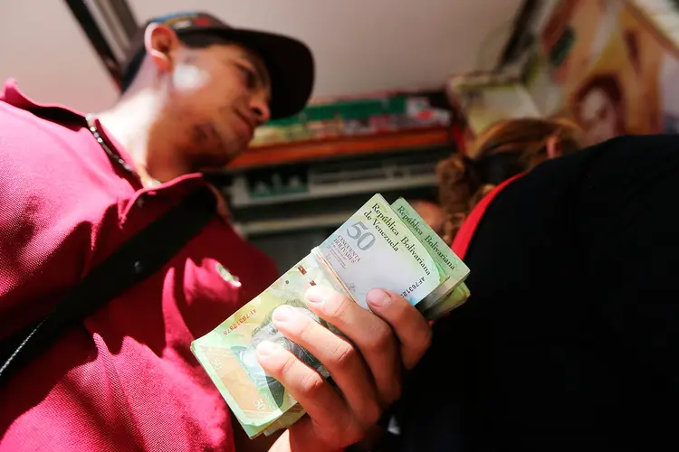 Dinheiro venezuelano: Venezuela está enfrentando sua pior crise de sua história recente (Mario Tama / Equipa/Getty Images)