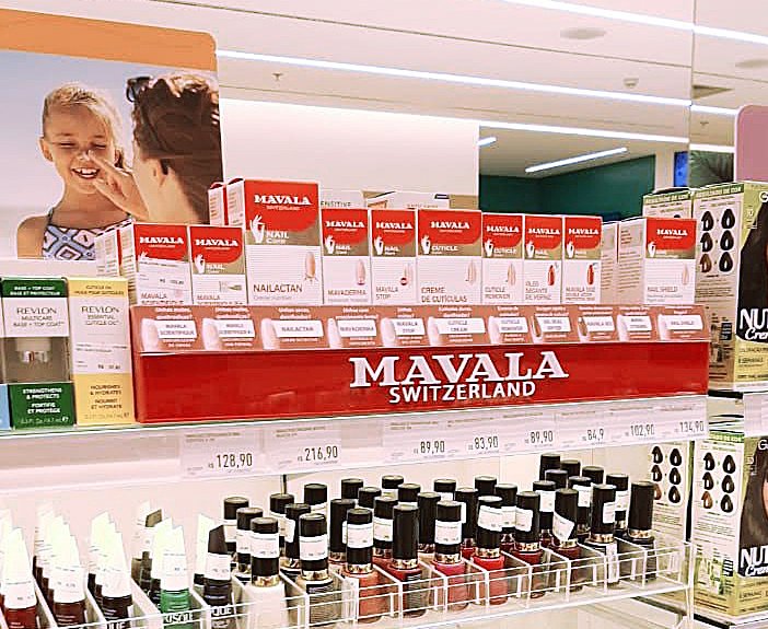 Mavala, de esmaltes suíços, passa a vender produtos na RaiaDrogasil