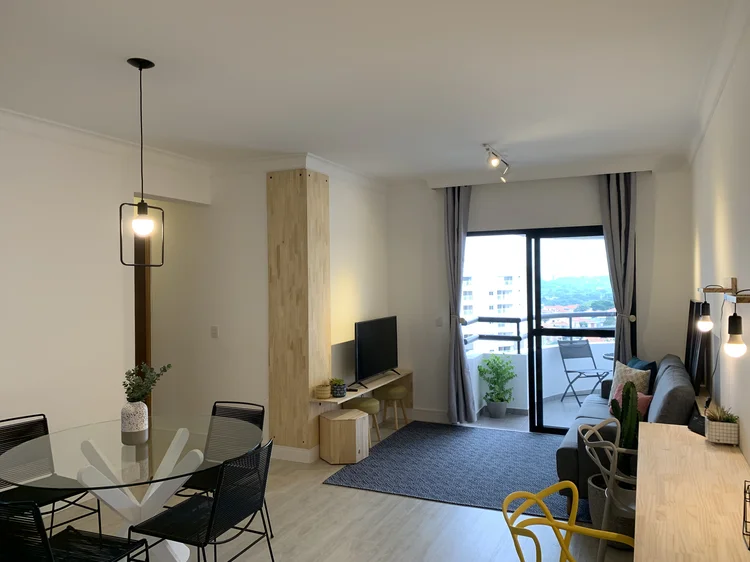 Apartamento decorado da Joy, startup de aluguel de quartos em São Paulo (Joy/Divulgação)