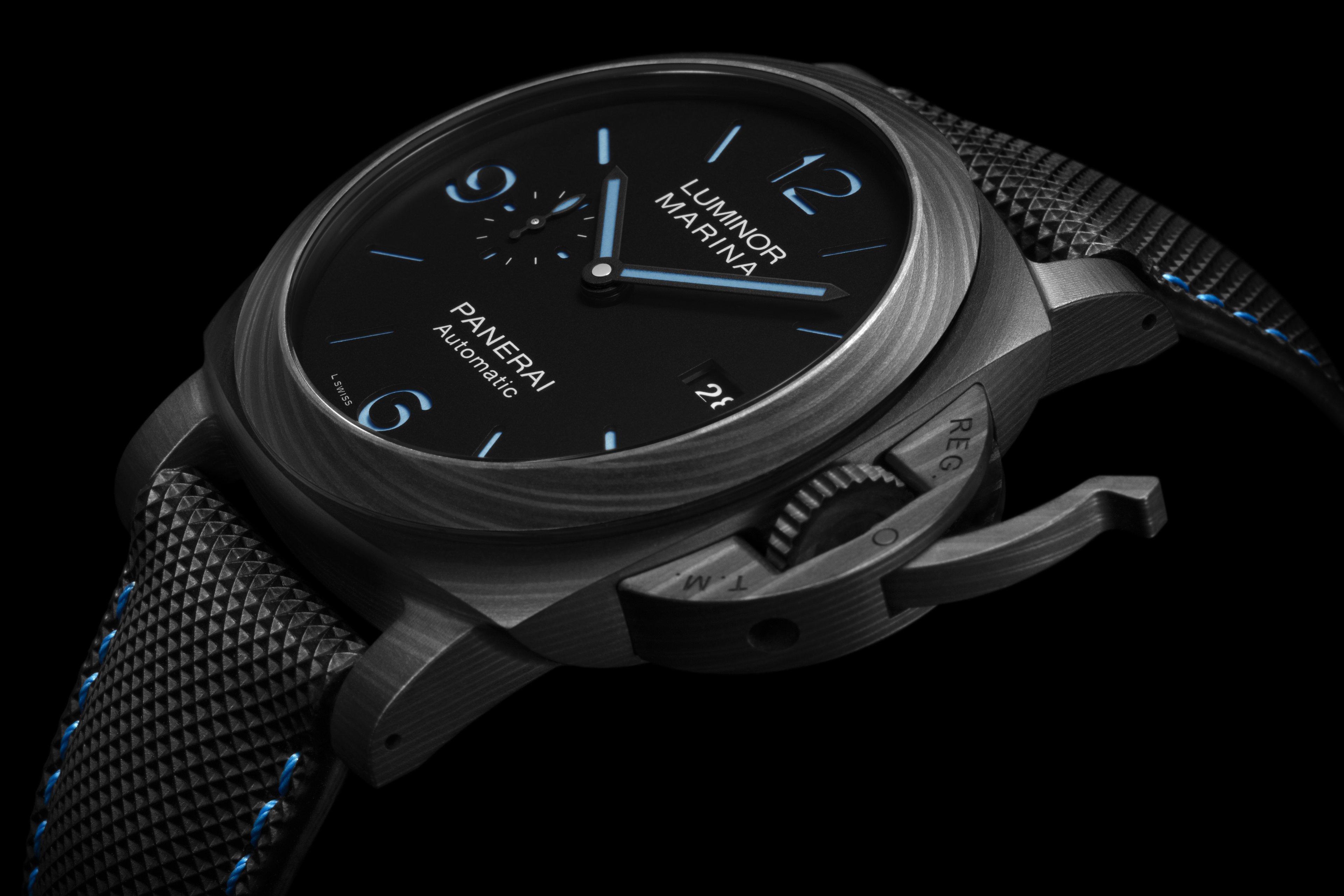 Novo modelo Panerai da linha Luminor prima pela leveza