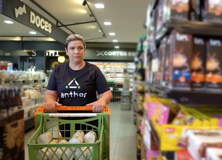 Repositora da Anthor: startup agiliza reposição de produtos nos supermercados (Anthor/Divulgação)