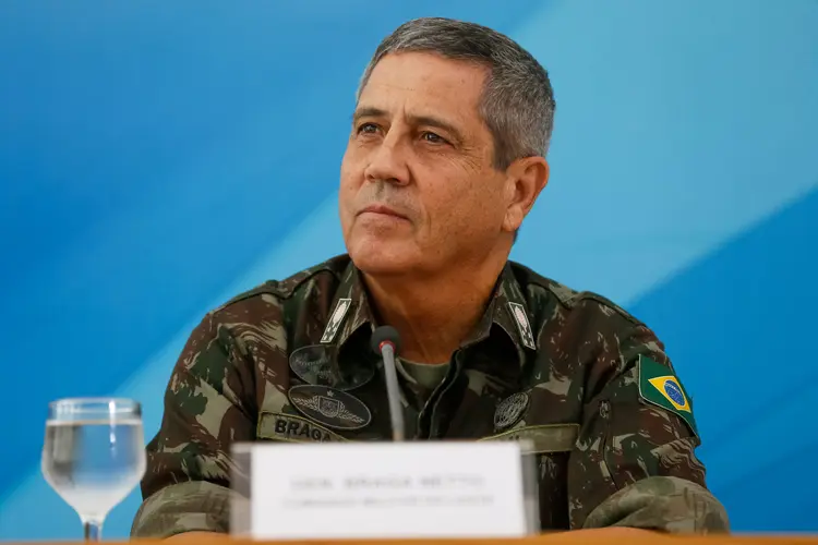 General Walter Braga Neto: aos 62 anos, o militar da ativa é chefe do Estado-Maior do Exército (Beto Barata/PR/Flickr)