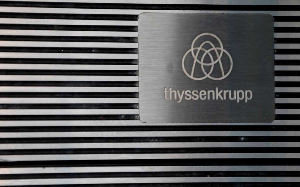 Ações da Thyssenkrupp atingem mínima recorde após venda de unidade