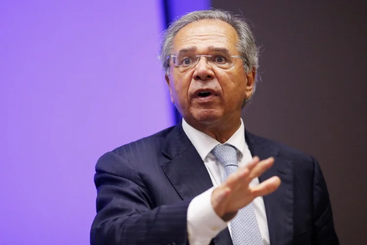 Paulo Guedes: ministro da Economia defendeu uma agenda de reformas para que a economia brasileira volte a crescer (Adriano Machado/Reuters)