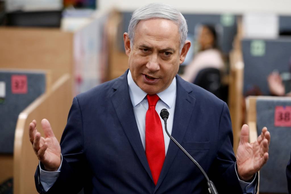 Coronavírus: funcionário do gabinete de Netanyahu testou positiva para Covid-19 (Amir Cohen/Reuters)