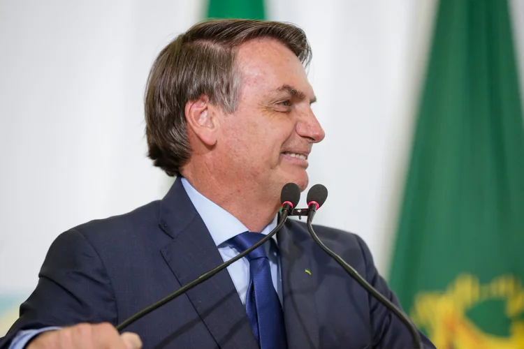 Jair Bolsonaro:"PIB? O que é PIB? Pergunta para eles (jornalistas) o que é PIB" (Carolina Antunes/PR/Flickr)