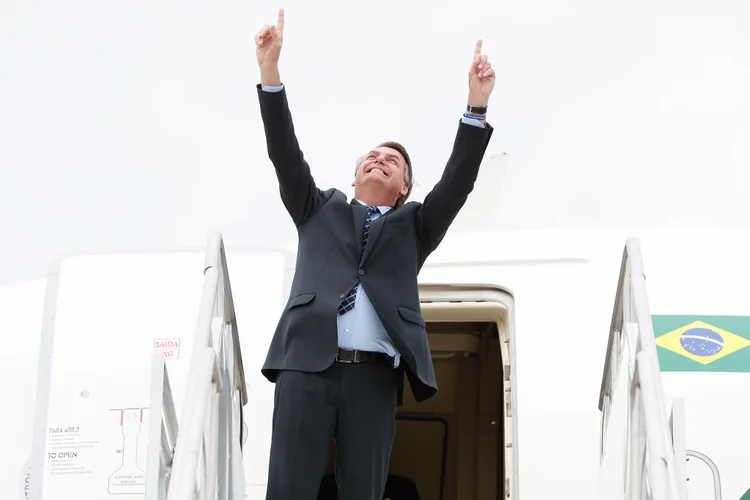 Jair Bolsonaro: presidente é a favor do isolamento apenas de grupos de risco, o que já foi comprovado que aumentaria exponencialmente o número de mortes por coronavírus no país (Alan Santos/PR/Flickr)